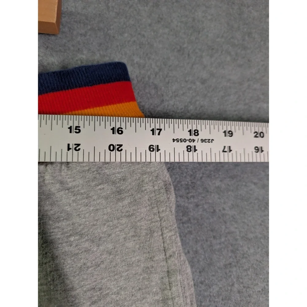 Aldi Rainbow Stripe Jogger Sweatpants Gray‎ Men's Medium Athleisure